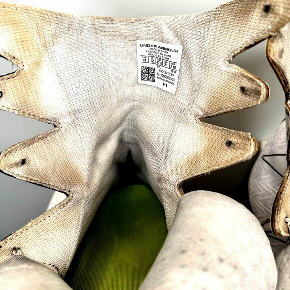 Under Armour Mens Football Cleats Highlight Clutchfit 1269693-001 Black Size 13 - Picture 10 of 12